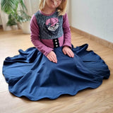 Schnittmuster Wintermärchen Drehkleid Größe 74-164 - Sewando