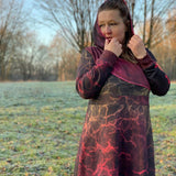 Schnittmuster Kleid für Damen mit Wickeloptik Francine Gr. 32-48 - Sewando