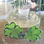 9x Stickdatei Kleeblatt Satinstick und ITH - Sewando