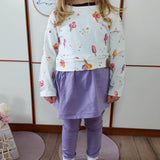 Schnittmuster Cutie Girl Danielle Gr.74-122 Oberteil - Hose - Rock - Sewando