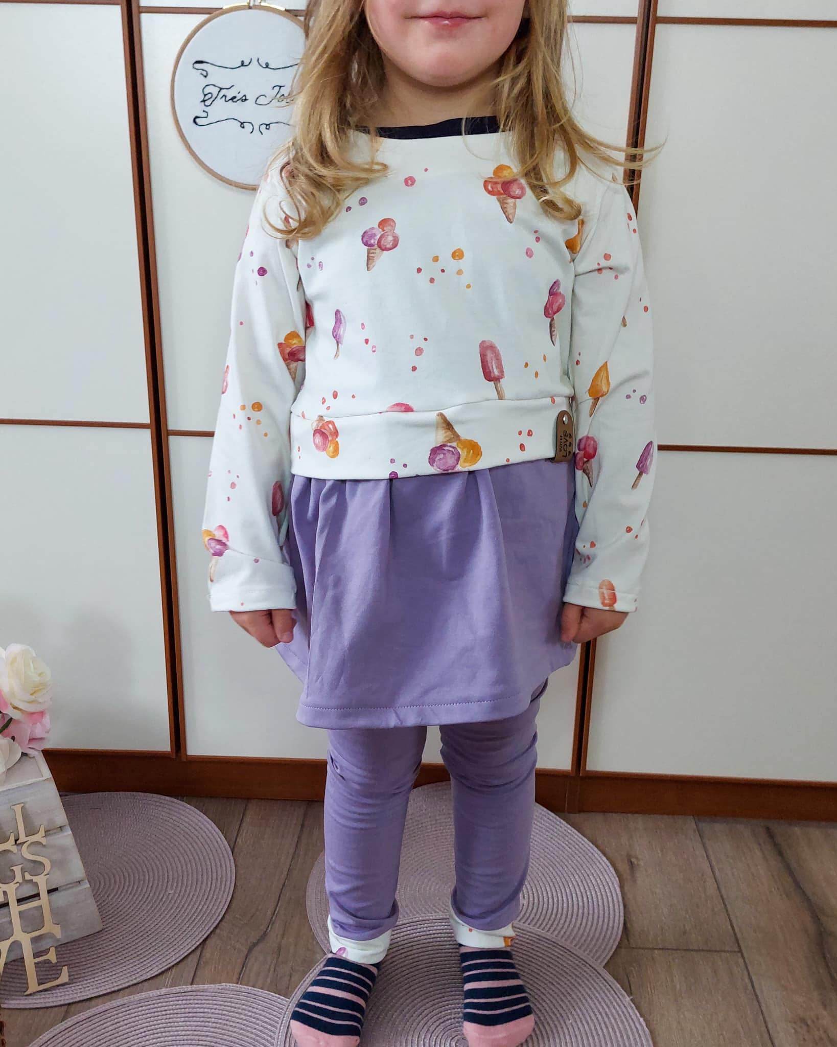 Schnittmuster Cutie Girl Danielle Gr.74-122 Oberteil - Hose - Rock - Sewando