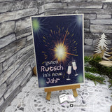 Digiset Special Silvester Plotterdatei, Sublimation, Digistamp, Digipaper - Sewando