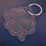 9x Stickdatei Kleeblatt Satinstick und ITH - Sewando