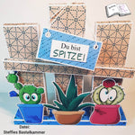 Digiset Kaktus Freunde Plotterdatei, Sublimation, Digistamp, Digipaper - Sewando