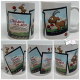 Plotterdatei Steinbock mit Mohn Sublimation, Digistamp, Digipaper - Sewando