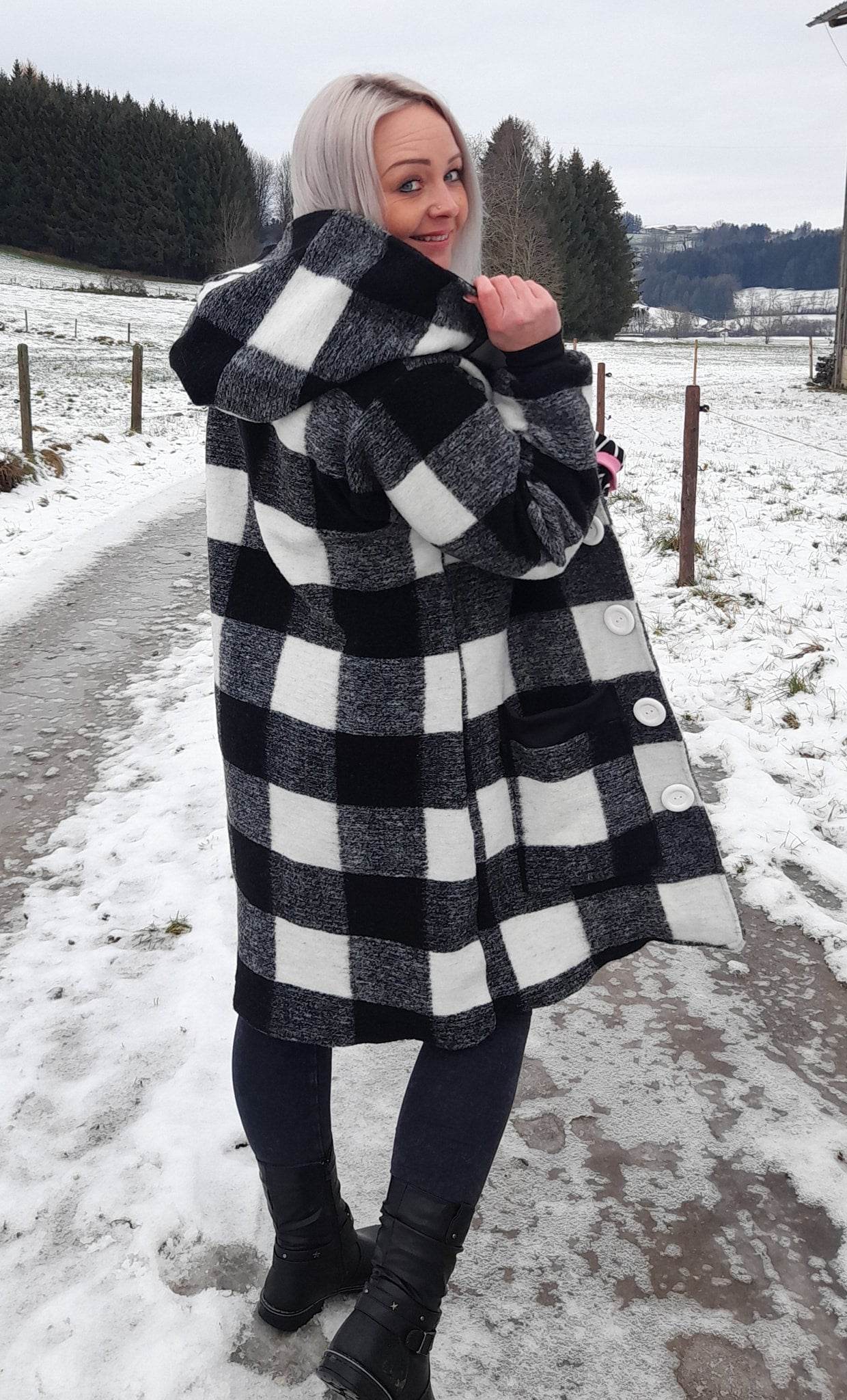 Schnittmuster Mantel/Jacke COBURG Gr. 34-52 : - Sewando