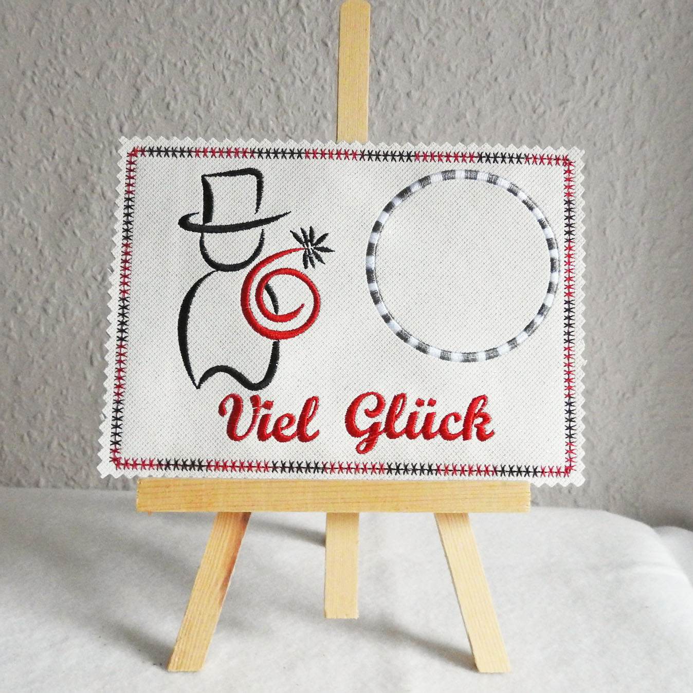 6x Stickdatei Schornsteinfeger Satinstick und ITH - Sewando