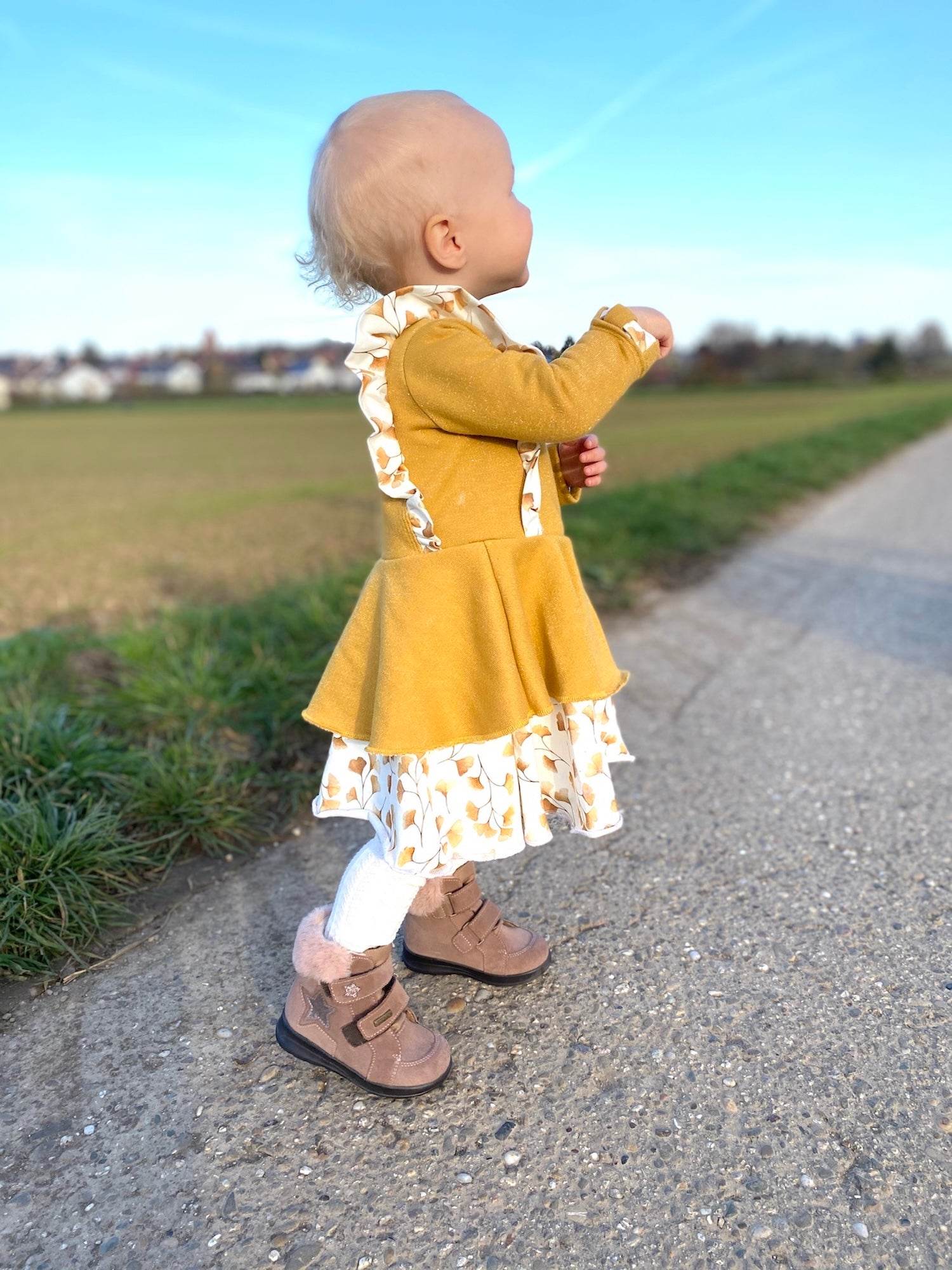 Schnittmuster Emmas Winterkleid Gr. 74-146 - Sewando