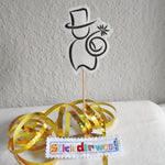 6x Stickdatei Schornsteinfeger Satinstick und ITH - Sewando