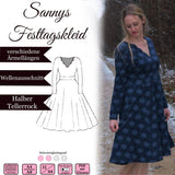 Sannys Festtagskleid – Gr 32-64 – EBook und Nähanleitung - Sewando