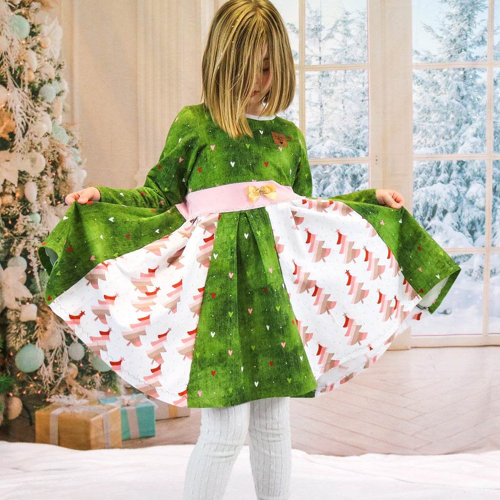 Schnittmuster Drehkleid Zimtstern Größe 74-164 - Sewando
