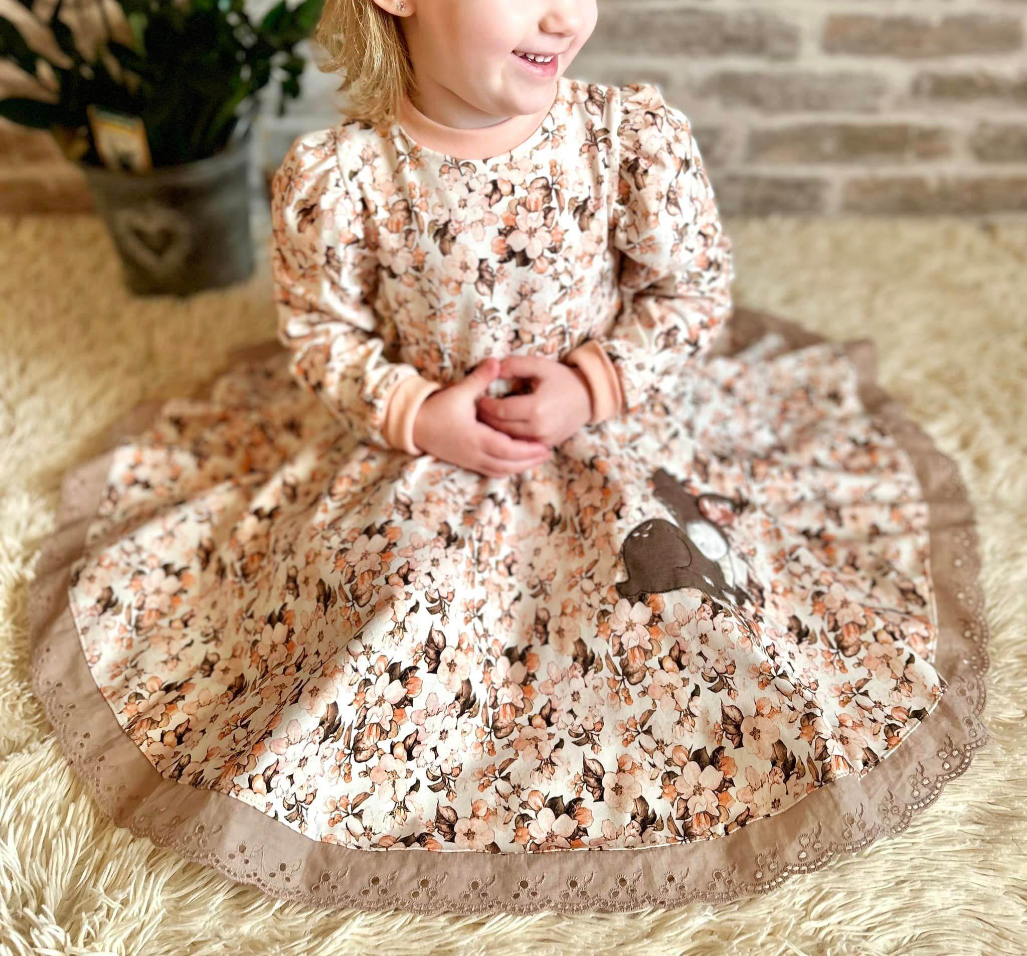 Schnittmuster Drehkleid Zimtstern Größe 74-164 - Sewando