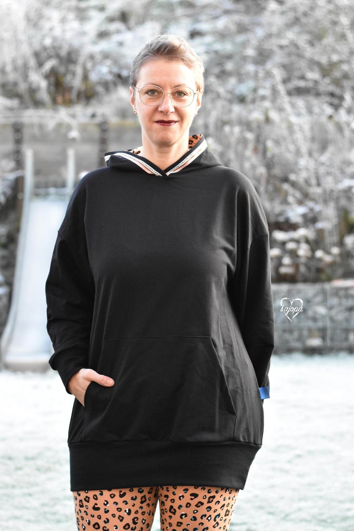 Schnittmuster Hoodie Tuuli unisex Gr. 32-60(D) und 42-70(H) : - Sewando