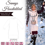 Sannys Hoodiekleid – Gr 32-64 – EBook und Nähanleitung - Sewando
