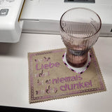4x Stickdatei "wo die Liebe wohnt" ITH und Text