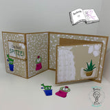 Plotterdatei Kaktus Freunde, Sublimation, Drucken, Digistamp, Digipaper - Sewando