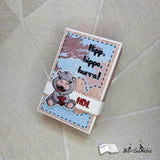 Digiset lovely hippo Plotten, Sublimation, Drucken, Digistamp, Digipaper - Sewando