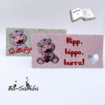 Plotterdatei lovely hippo Sublimation, Digistamp, Digipaper - Sewando