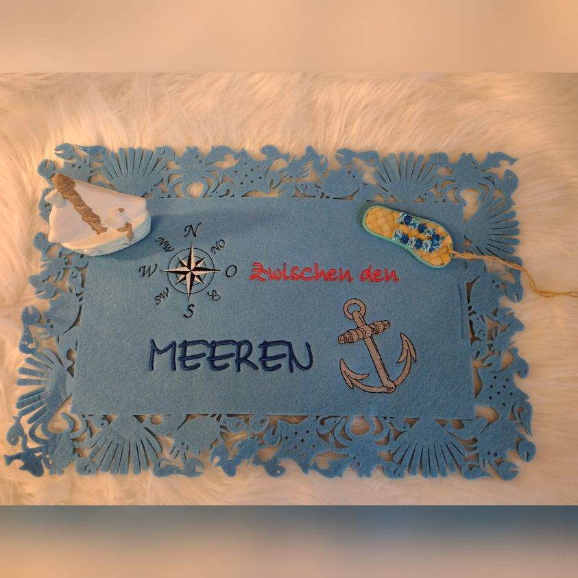Stickdatei - Zwischen den MEEREN - Sewando
