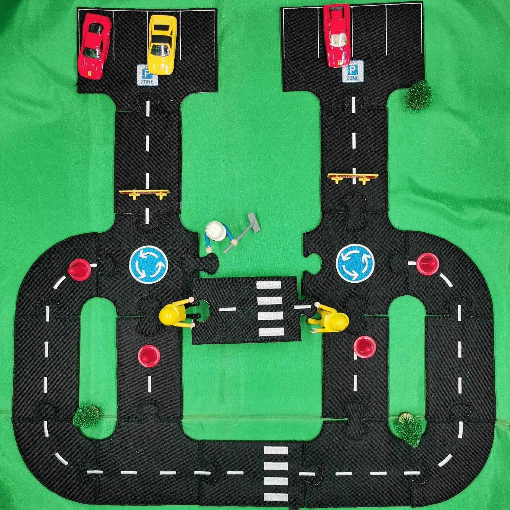 Stickdatei - PUZZLE - Spielstraße - Sewando