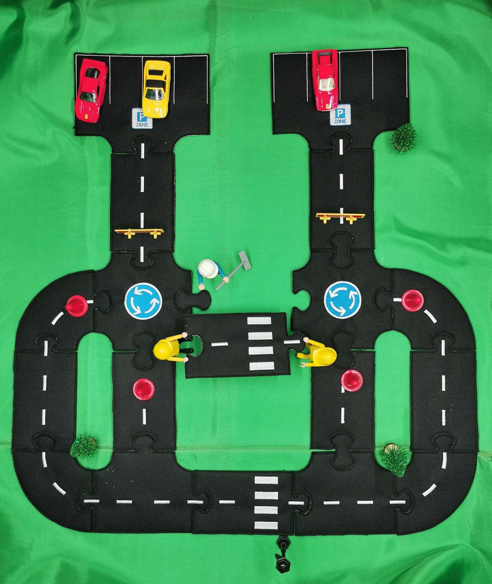 Stickdatei - PUZZLE - Spielstraße - Sewando