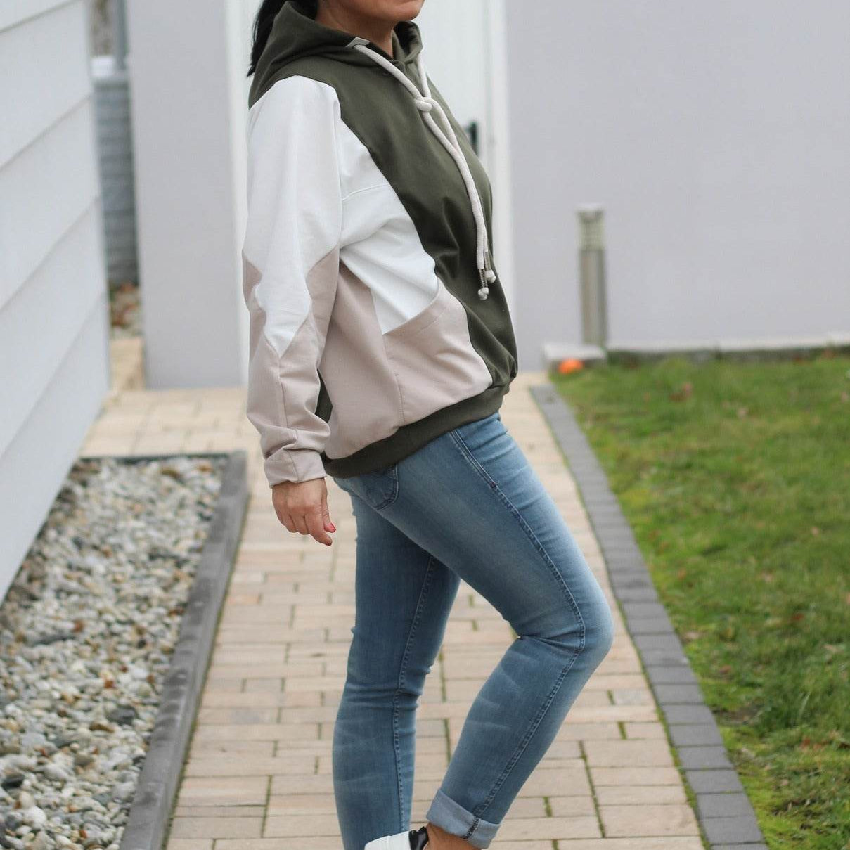 Schnittmuster Hoodie WEIDEN Gr. 34-54 : - Sewando