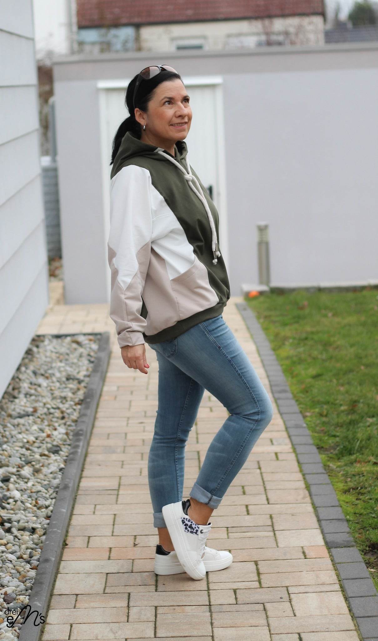 Schnittmuster Hoodie WEIDEN Gr. 34-54 : - Sewando
