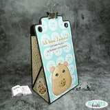 Plotterdatei Hamster Krümel Sublimation, Drucken, Digistamp, Digipaper - Sewando
