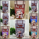 Digiset lovely hippo Plotten, Sublimation, Drucken, Digistamp, Digipaper - Sewando