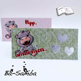 Digiset lovely hippo Plotten, Sublimation, Drucken, Digistamp, Digipaper - Sewando
