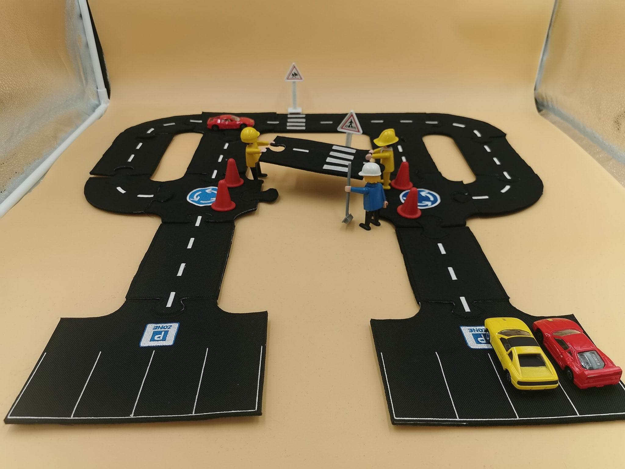 Stickdatei - PUZZLE - Spielstraße - Sewando