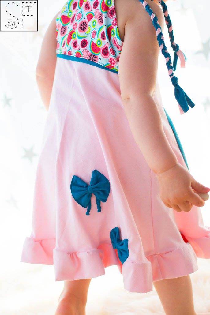 Schnittmuster Summerspeedy Sommerkleid Kinder Gr. 86-152 - Sewando