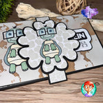 Digiset „Leopold von Schildkröte“ Digipaper, Digistamp - Sewando