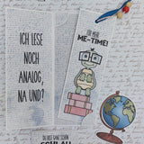 Digiset „Leopold von Schildkröte“ Digipaper, Digistamp - Sewando