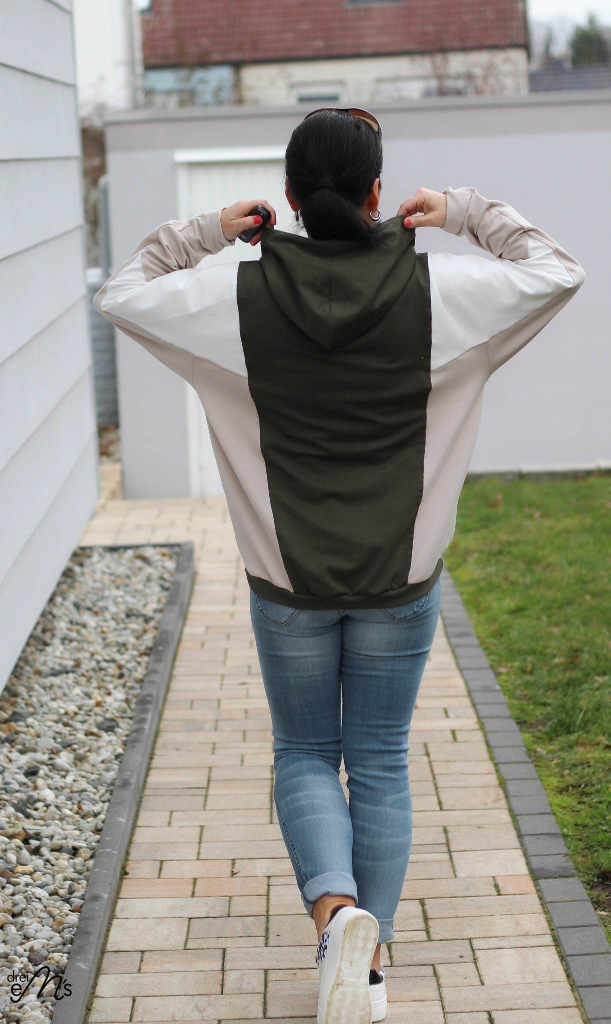 Schnittmuster Hoodie WEIDEN Gr. 34-54 : - Sewando