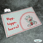 Plotterdatei lovely hippo Sublimation, Digistamp, Digipaper - Sewando