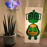Digiset „Leopold von Schildkröte“ Digipaper, Digistamp - Sewando
