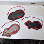 5x Stickdatei Leseratte Lesehilfe ITH und Satinstick - Sewando