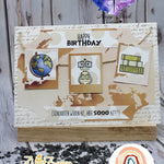 Digiset „Leopold von Schildkröte“ Digipaper, Digistamp - Sewando