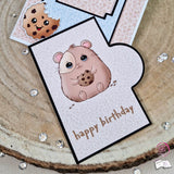 Digiset Hamster Krümel Plotterdatei, Sublimation, Digistamp, Digipaper - Sewando