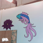 Digiset Fische mit Seerose Plotten, Sublimation, Drucken, Digistamp, Digipaper - Sewando
