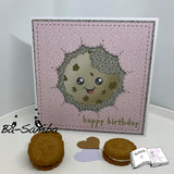 Digiset Hamster Krümel Plotterdatei, Sublimation, Digistamp, Digipaper - Sewando