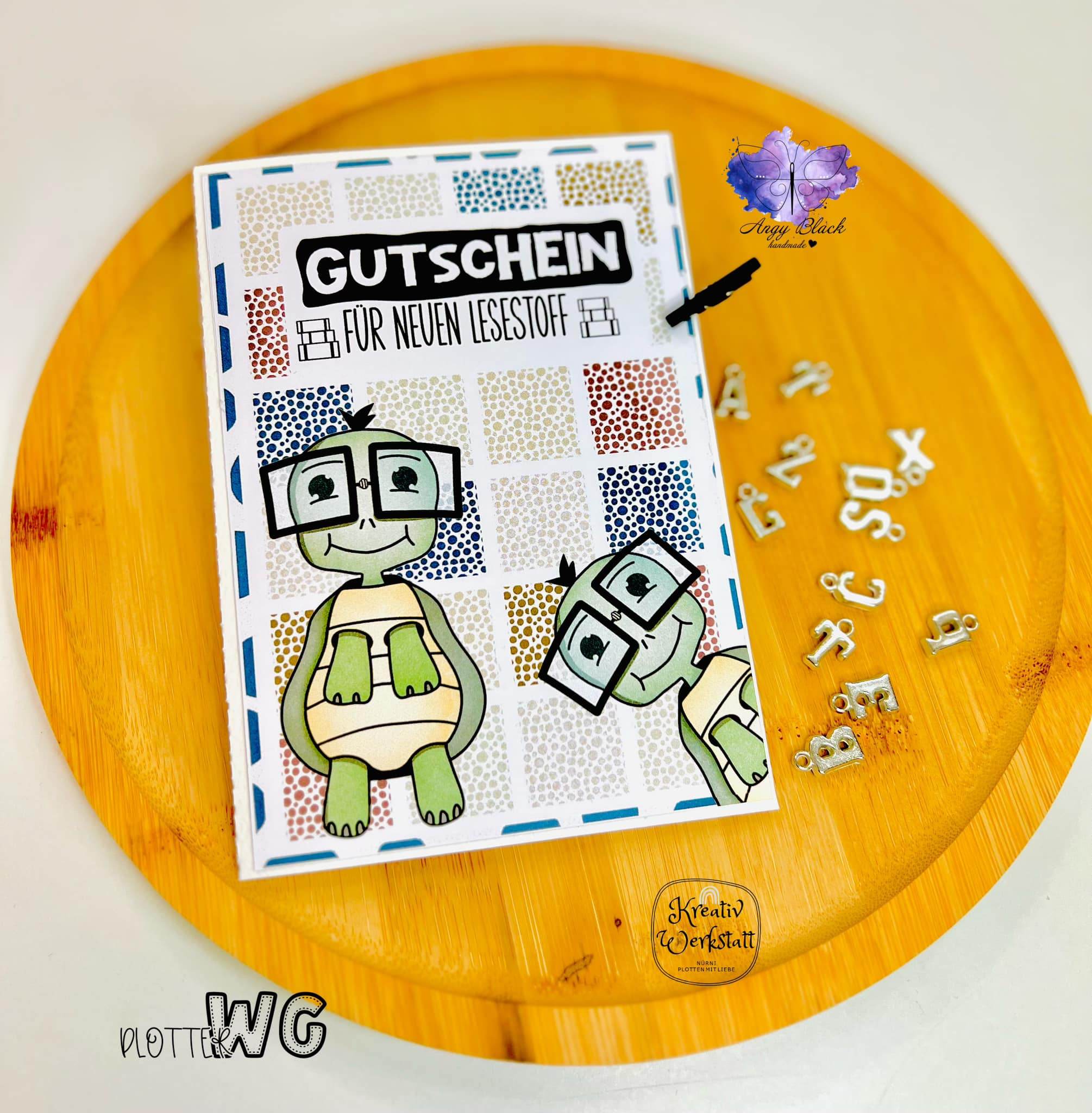 Digiset „Leopold von Schildkröte“ Digipaper, Digistamp - Sewando