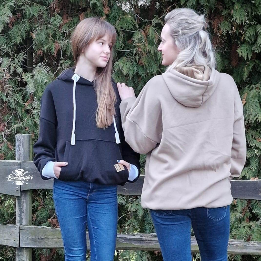 Schnittmuster Hoodie Tuuli unisex Gr. 32-60(D) und 42-70(H) : - Sewando