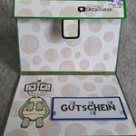 Digiset „Leopold von Schildkröte“ Digipaper, Digistamp - Sewando