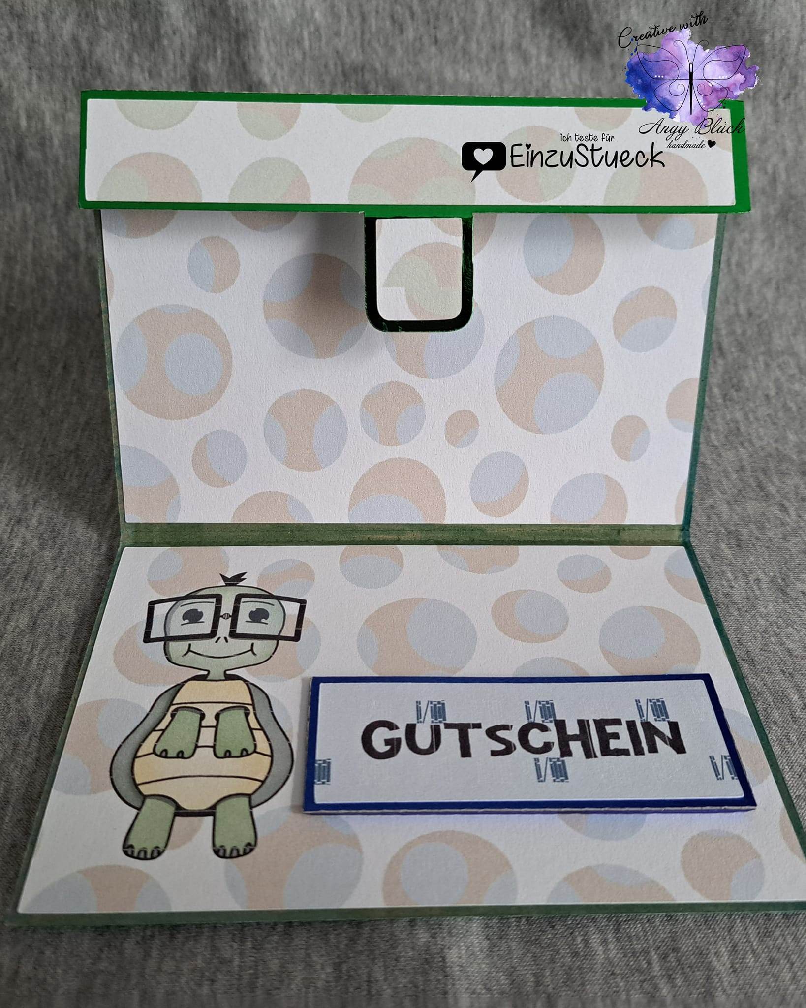 Digiset „Leopold von Schildkröte“ Digipaper, Digistamp - Sewando