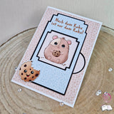 Digiset Hamster Krümel Plotterdatei, Sublimation, Digistamp, Digipaper - Sewando