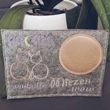 4x Stickdatei "Miezen" ITH und Text