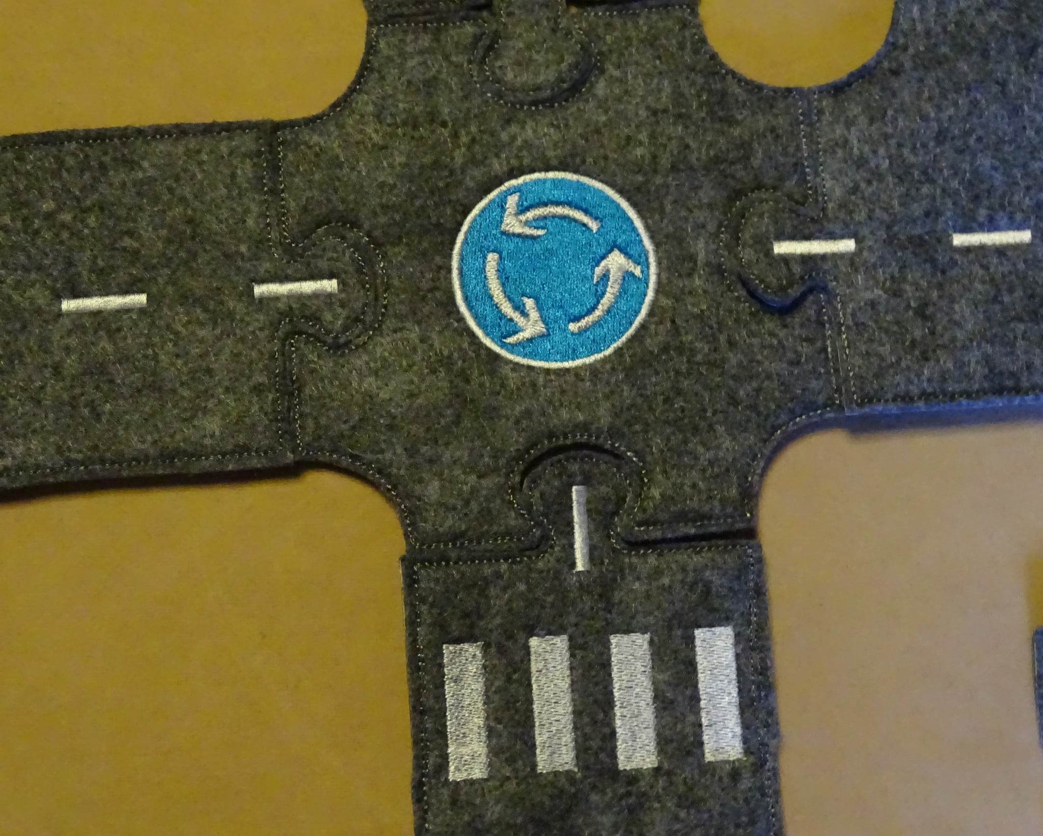 Stickdatei - PUZZLE - Spielstraße - Sewando