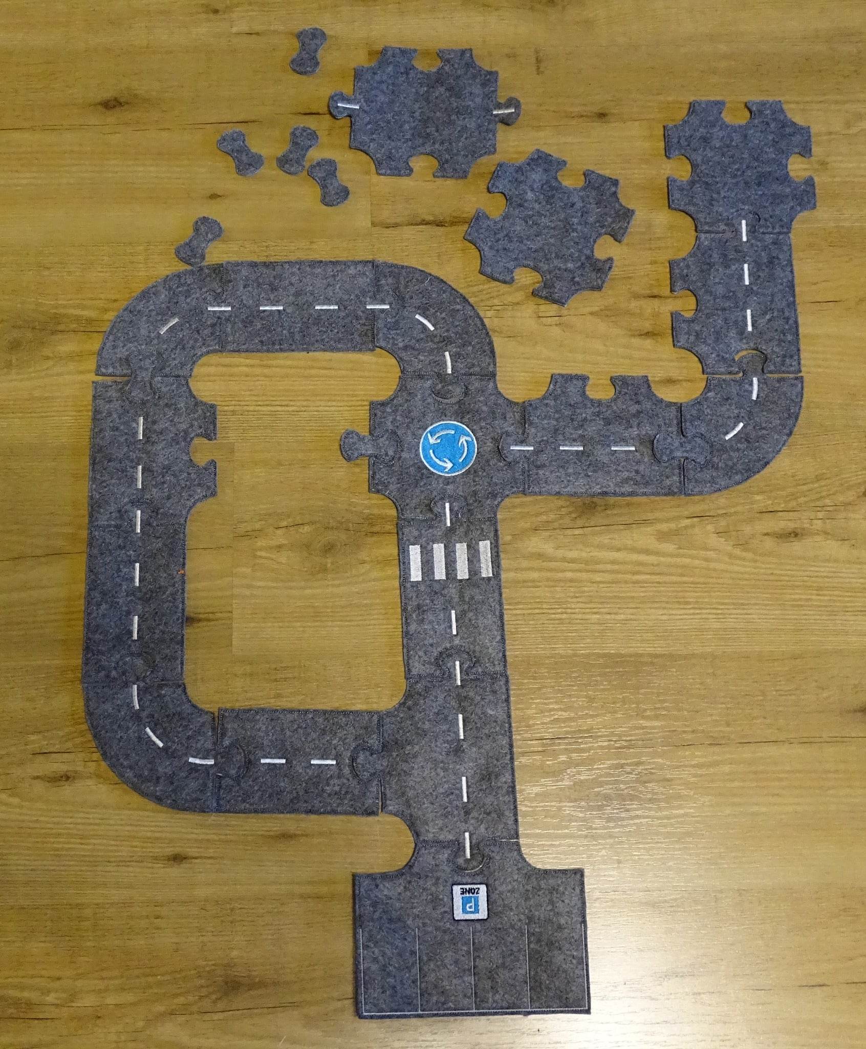 Stickdatei - PUZZLE - Spielstraße - Sewando